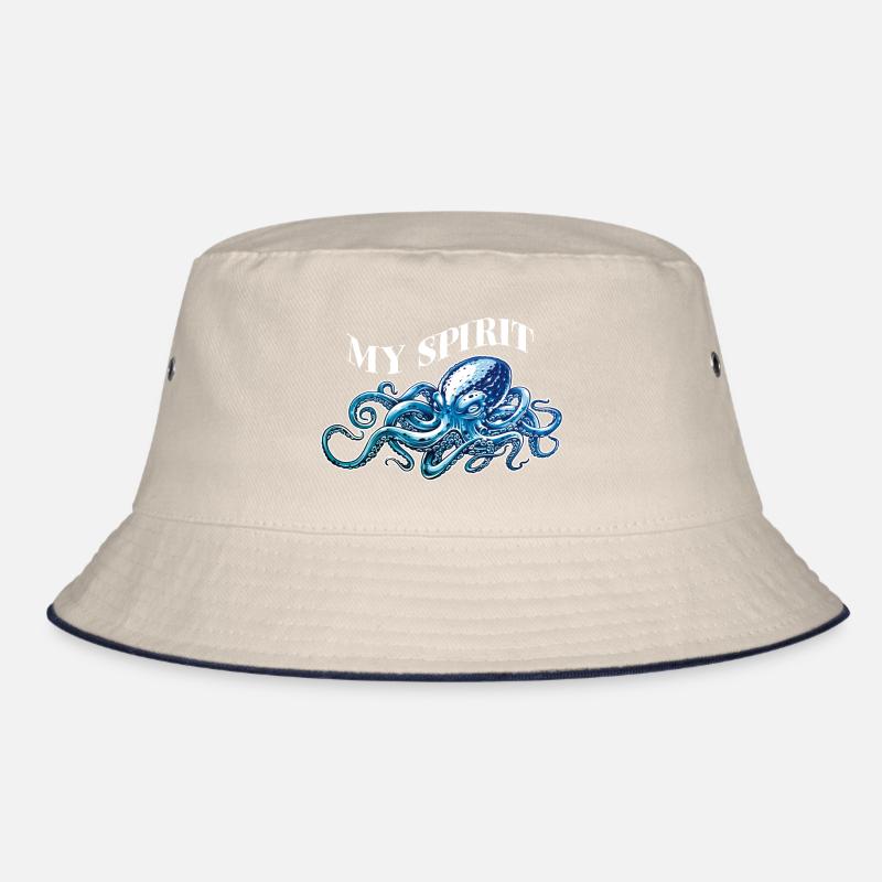 Oktopus Oktopode Krake aus der Tiefsee Bucket Hat