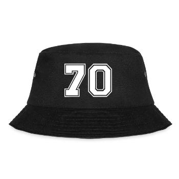 70 - Bucket Hat - black - Front - Lela (165cm)