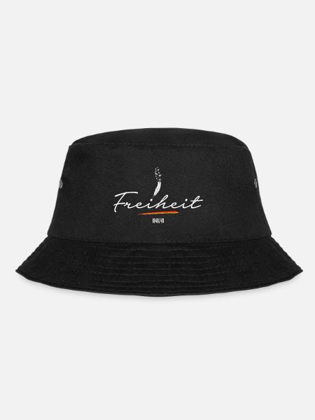Freedom 1848/49 - German | Baden Revolution - Bucket Hat - black