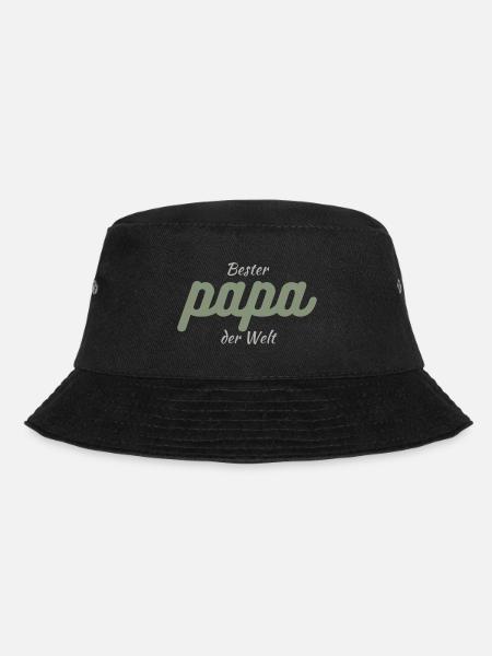 Bester Papa der Welt - Bucket Hat - Schwarz