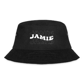 Funny Jamie Groovy 4 Men Women Cool Jamie Tie Dye - Bucket Hat - black - Front - Lela (165cm)
