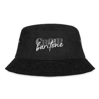 Choir - Baritone singer - Bucket Hat - black - Front - Lela (165cm)