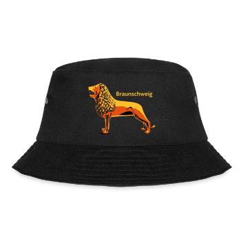 BraunschweigLoewe - Bucket Hat - black - Front - Lela (165cm)