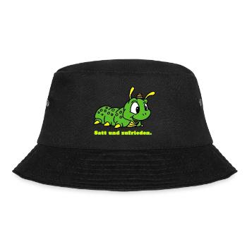 Raupe - Bucket Hat - Schwarz - Vorne - Lela (165cm)