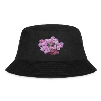 Fette Henne Kraut Blume - Bucket Hat - Schwarz - Vorne - Lela (165cm)