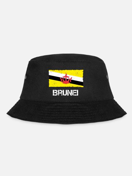 Brunei - Bucket Hat - black