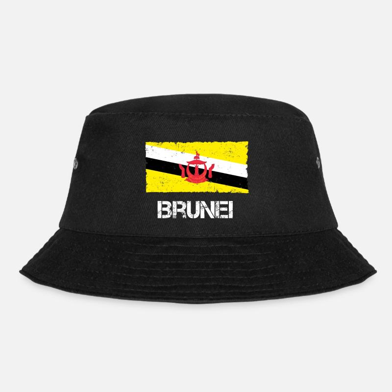 Brunei - Bucket Hat - black
