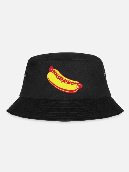 Hot dog - Bucket Hat - Schwarz