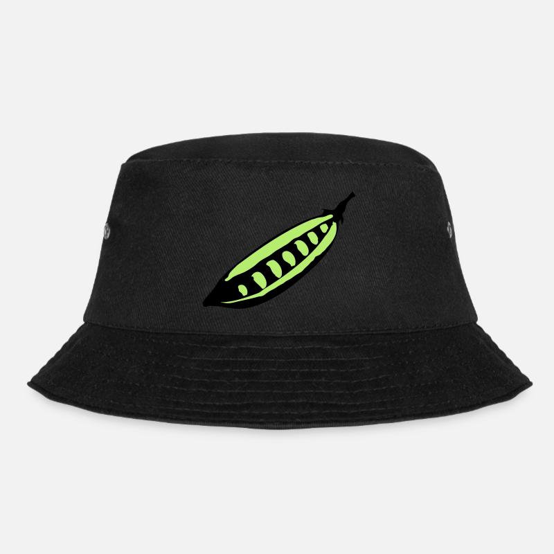 Peas - Bucket Hat - black