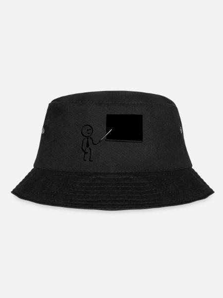 strichmann tafel - Bucket Hat - Schwarz