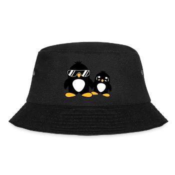 pingouin papa enfant bébé garçon père fils fille f - Bob - noir - Devant - Lela (165cm)