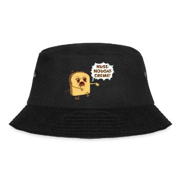 Zombie Toast: Nuss-Nougat-Creme - Bucket Hat - Schwarz - Vorne - Lela (165cm)
