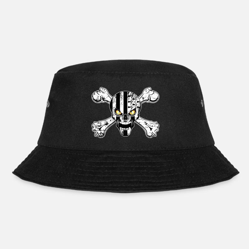 breizh skull 06 - Bob - noir
