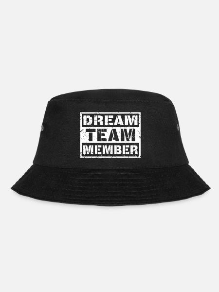 Dream Team Member (Used) - Bucket Hat - Schwarz