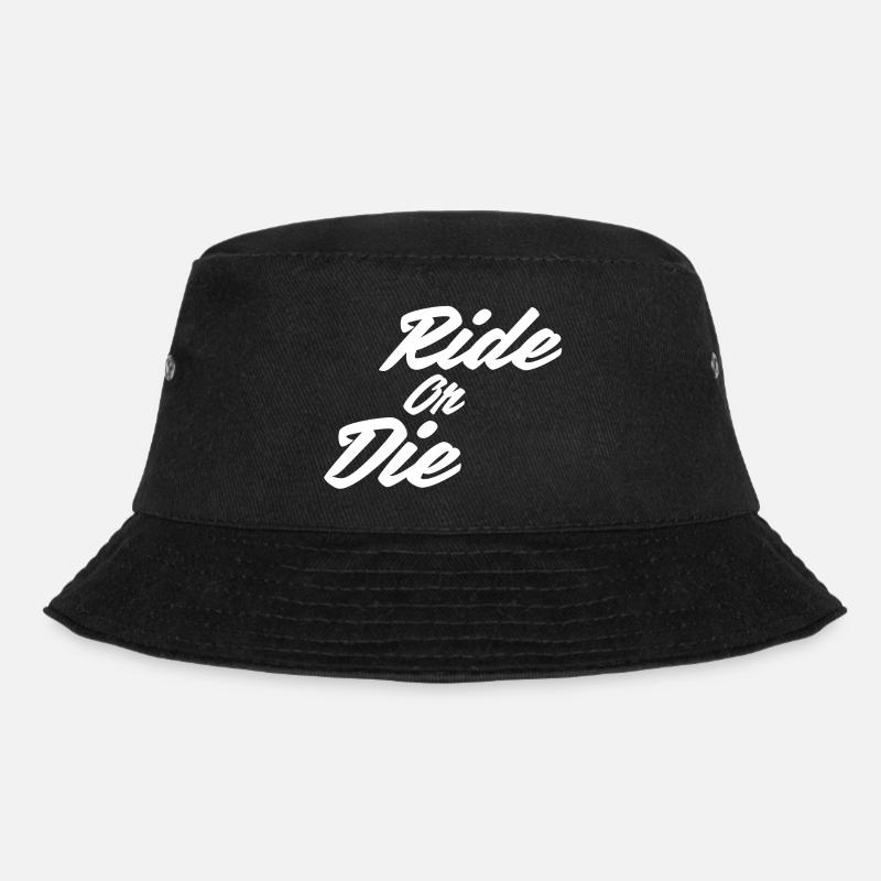 Ride or Die - Bucket Hat - Schwarz