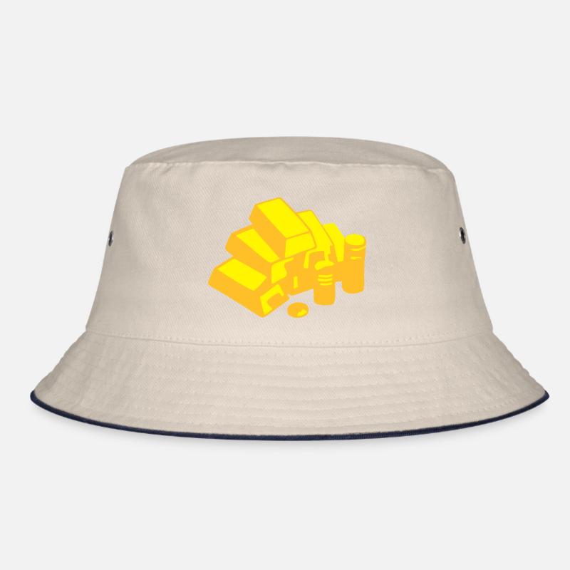 Gold, Geld Bucket Hat