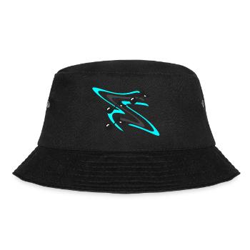 Musiknoten auf farbigem Hintergrund - Bucket Hat - Schwarz - Vorne - Lela (165cm)
