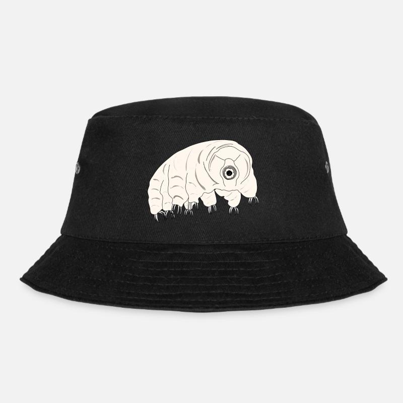 Tardigrade water bear - Bucket Hat - Schwarz
