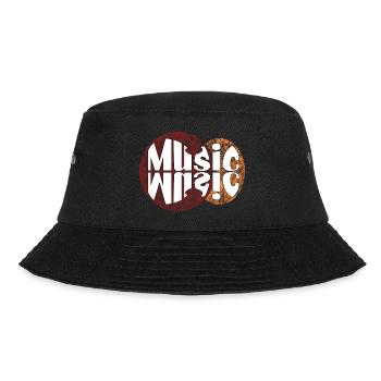 music - Bucket Hat - Schwarz - Vorne - Lela (165cm)