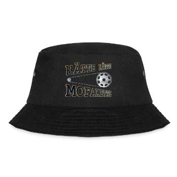 HÄTTE HÄTTE MOFAKETTE - Mofa 25km/h - Bucket Hat - Schwarz - Vorne - Lela (165cm)