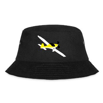 fk14 Airplane Pilot Aircraft Ultralight Ul - Bucket Hat - black - Front - Lela (165cm)