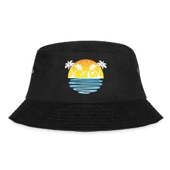 Palmiers Été soleil mer et plage - Bob - noir - Devant - Lela (165cm)