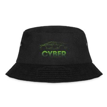 Cyber - Elektrisch - E-Auto - Truck - Bucket Hat - Schwarz - Vorne - Lela (165cm)