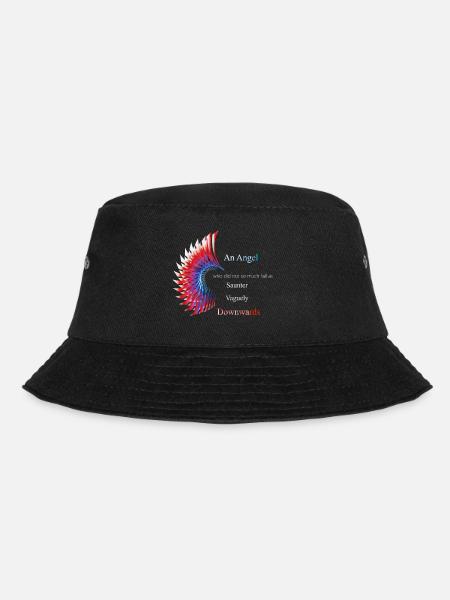 Good Omens Crowley Quote - Bucket Hat - Schwarz