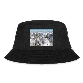Futuristic skyscrapers in a megacity - Bucket Hat - black - Front - Lela (165cm)