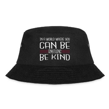 funny sayings bday happy funny funny quote joke - Bucket Hat - Schwarz - Vorne - Lela (165cm)