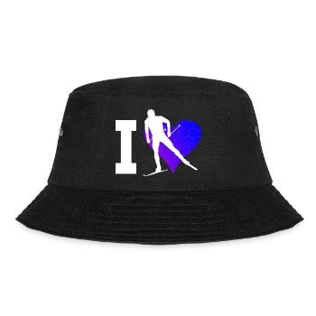 Langlauf Skating Langlauf Herren Damen Langlauf Cl - Bucket Hat - Schwarz - Vorne - Lela (165cm)