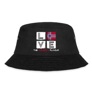 norway love norwegian norway oslo norwegian - Bucket Hat - black - Front - Lela (165cm)