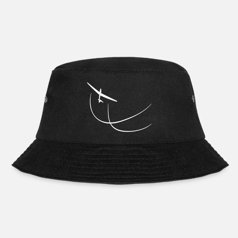 Glider Gliding Gliding Gliding Glider - Bucket Hat - black