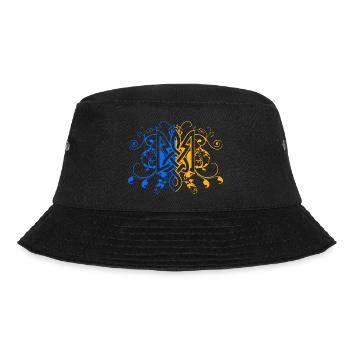 Ukraine Tribal - Bucket Hat - Schwarz - Vorne - Lela (165cm)