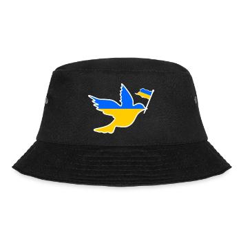 Ukraine - Bucket Hat - Schwarz - Vorne - Lela (165cm)