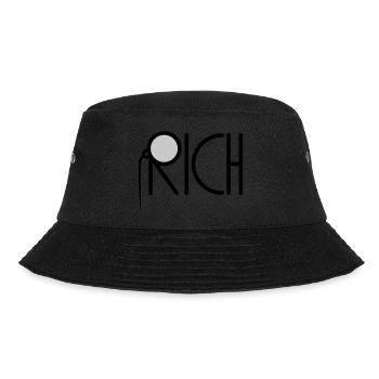 Rich Monokel Millionaire - Bucket Hat - black - Front - Lela (165cm)