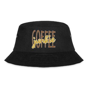 Coffee drinker coffee saying coffee lover - Bucket Hat - black - Front - Lela (165cm)
