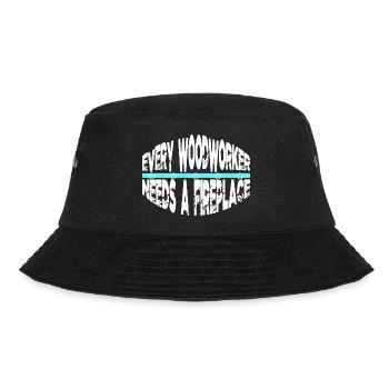 funshirt carpenter baby and toddler shirts - Bucket Hat - black - Front - Lela (165cm)