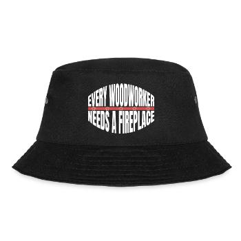 union carpenter carpenter funny tshirts mason - Bucket Hat - Schwarz - Vorne - Lela (165cm)
