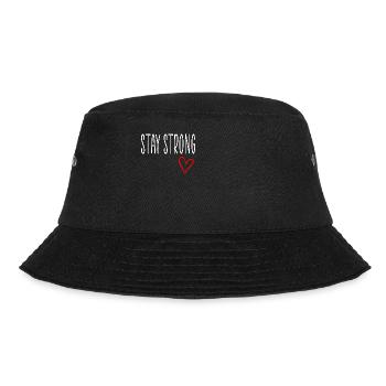 rester fort citation coeur rouge - Bob - noir - Devant - Lela (165cm)