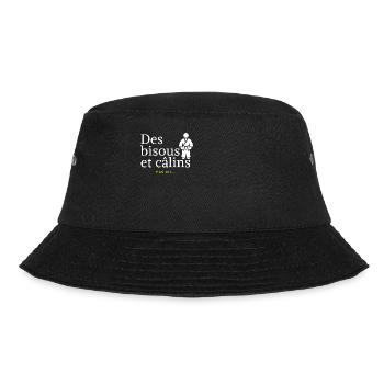 Pas de câlins - idee cadeau judo - Bob - noir - Devant - Lela (165cm)