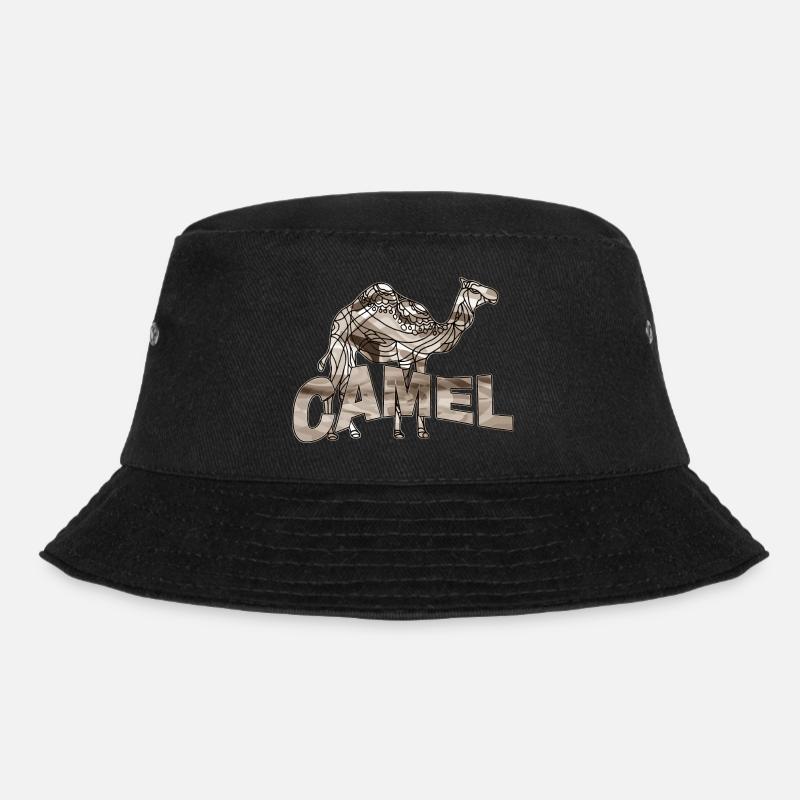 Kamel - Bucket Hat - Schwarz