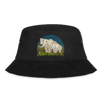 Éléphants - Bob - noir - Devant - Lela (165cm)