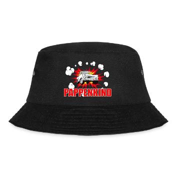 Pappenkind - Bucket Hat - Schwarz - Vorne - Lela (165cm)