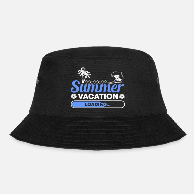 summer - Bucket Hat - black