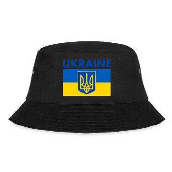 Ukraine - Bucket Hat - Schwarz - Vorne - Lela (165cm)