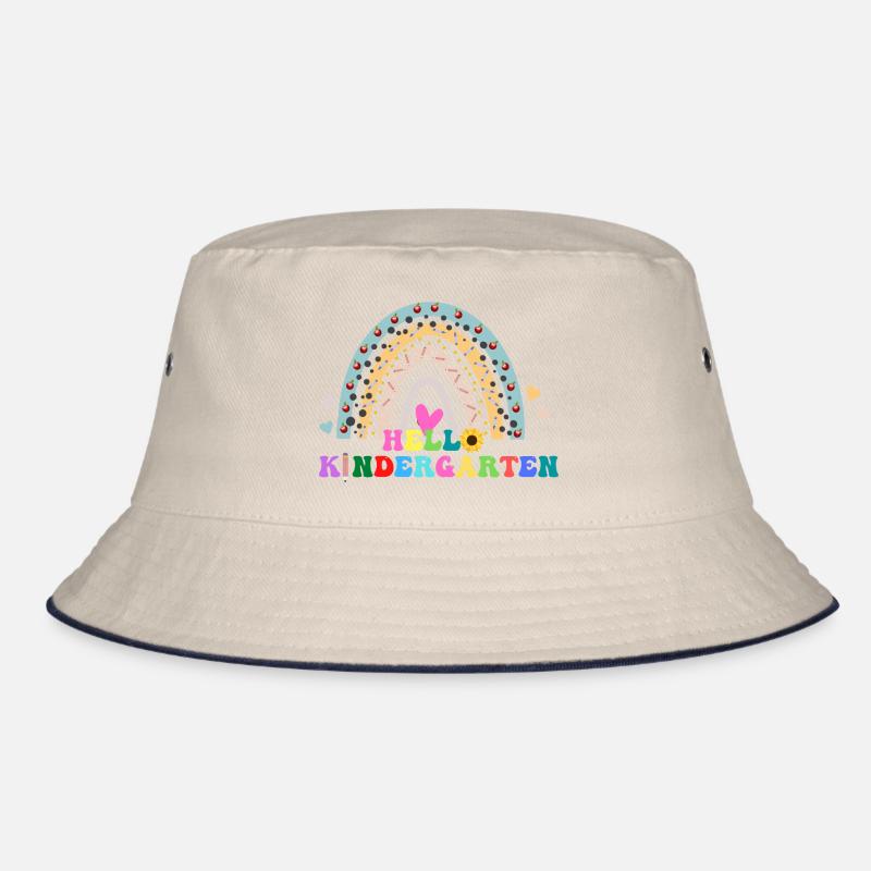 hello kindergarten Back to School Bucket Hat