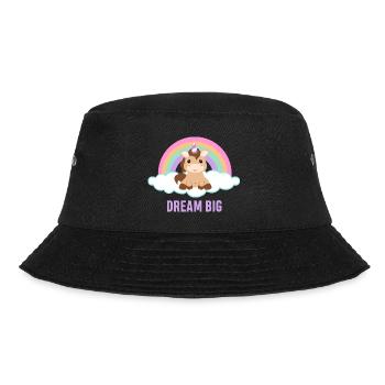Dream big - Bucket Hat - black - Front - Lela (165cm)