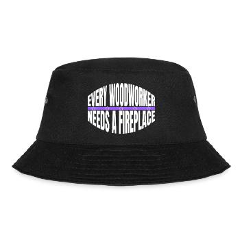 carpenter tshirts carpenter jokes tshirts - Bucket Hat - black - Front - Lela (165cm)