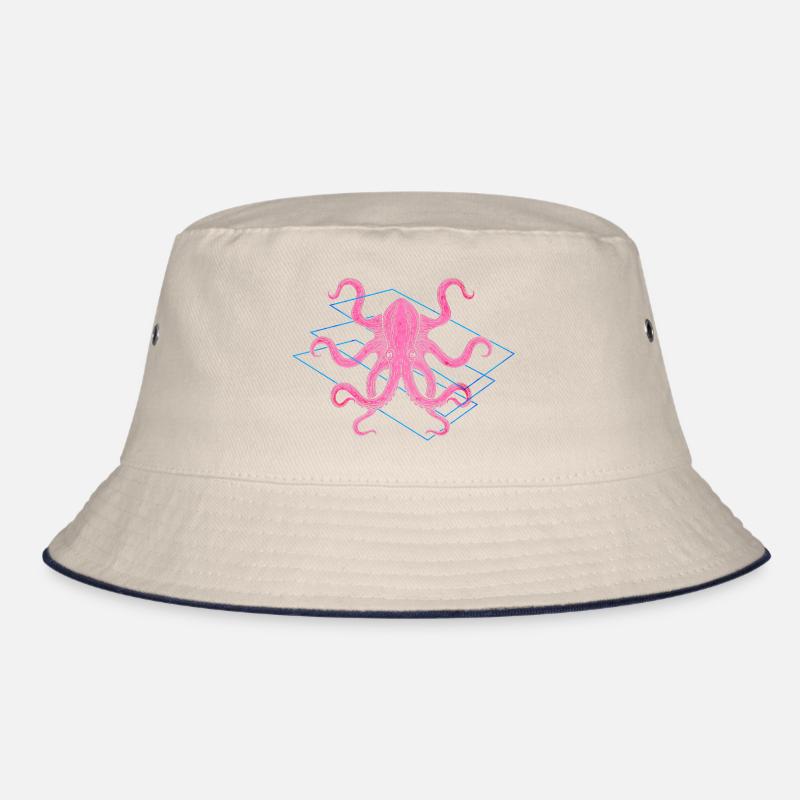 Colored octopus Bucket Hat